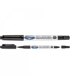 CD marker 2 capete, negru, CENTRUM-
