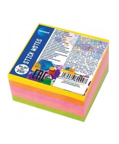 Cub notite autoadeziv 51x51 mm, 250 file, CENTRUM-