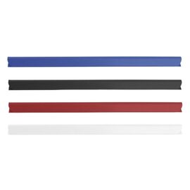 Baghete plastic pentru indosariere, 8 mm, 100 buc/set, Culoare: Negru-