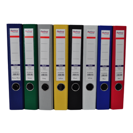 Biblioraft A4 plastifiat PP, 5 cm, OPTIMA Classic, Culoare: Bleumarin-