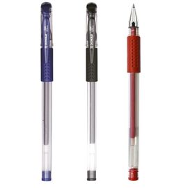 Pix cu gel si grip 0.5 mm DONAU, Culoare: Albastru-