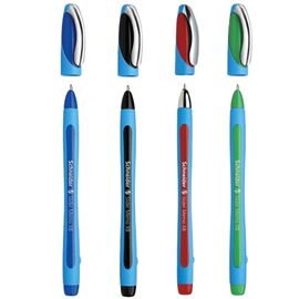 Pix cu rubber grip 1.4 mm, SCHNEIDER Slider Memo XB, Culoare: Albastru-