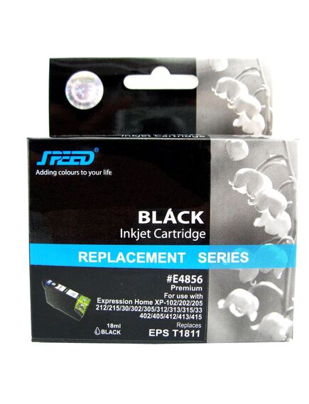 Cartus compatibil EPSON C13T18114010 T1811, BLACK-[2]
