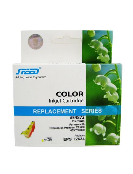 Cartus compatibil EPSON C13T26344010 T2634, YELLOW-[2]