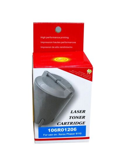 Cartus toner compatibil XEROX PHASER 6110 CYAN 106R01206, RETECH-[2]
