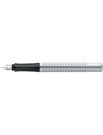 Stilou FABER-CASTELL Grip 2011 F - Argintiu, Culoare: Argintiu-[2]