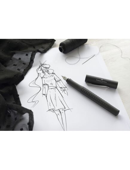 Stilou FABER-CASTELL Grip 2011 B - Negru, Culoare: Negru-[11]