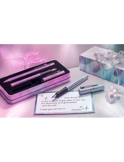 Stilou FABER-CASTELL Grip 2011 M - Violet, Culoare: Violet-[15]