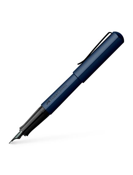 Stilou FABER-CASTELL HEXO M ALBASTRU MAT-[3]