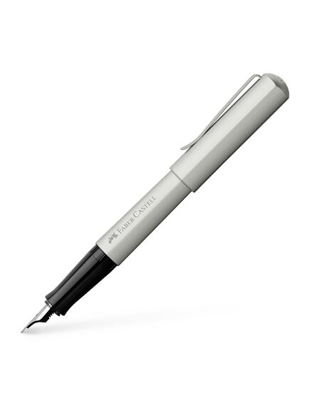 Stilou FABER-CASTELL HEXO F ARGINTIU MAT-[2]