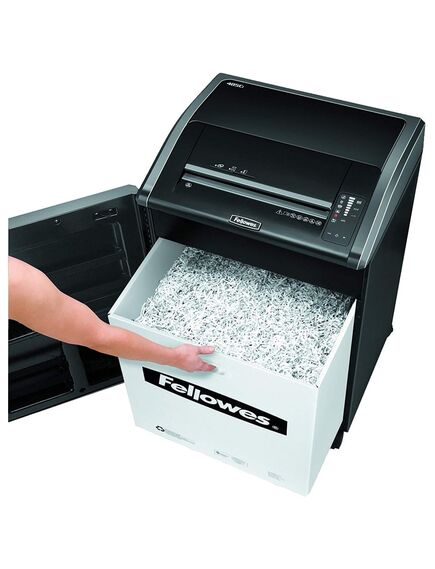 Distrugator documente FELLOWES 485i, 40 coli, strip-cut-[4]