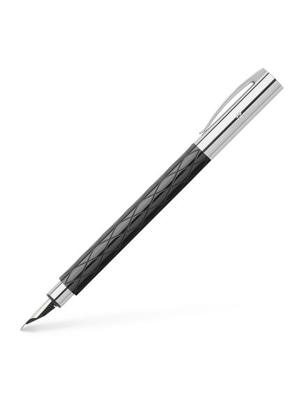 Stilou FABER-CASTELL Ambition RHOMBUS F - Negru-[4]