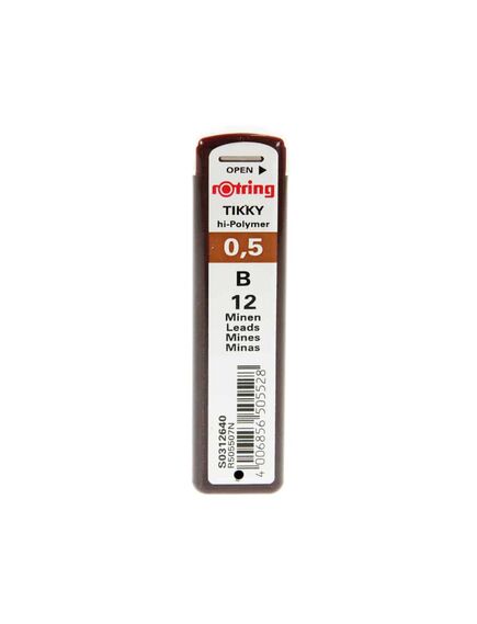 Mine creion 0,5 mm HB 12 buc/set, ROTRING-[2]