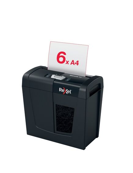 Distrugator documente REXEL Secure X6, 6 coli, cross-cut-[7]