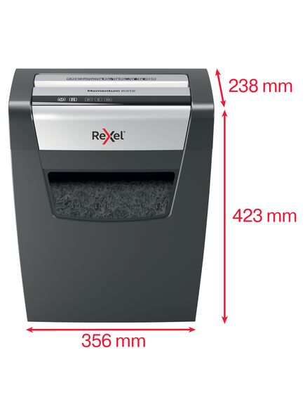 Distrugator documente REXEL Momentum X312, 12 coli, cross-cut-[4]