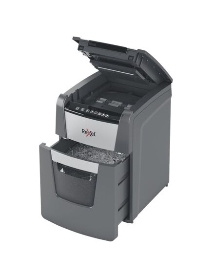Distrugator documente automat REXEL Optimum 90X, cross cut, 90 coli-[3]