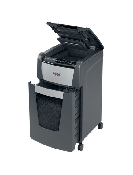 Distrugator micro automat REXEL OPTIMUM 300M, micro cross-cut, 300 coli-[3]