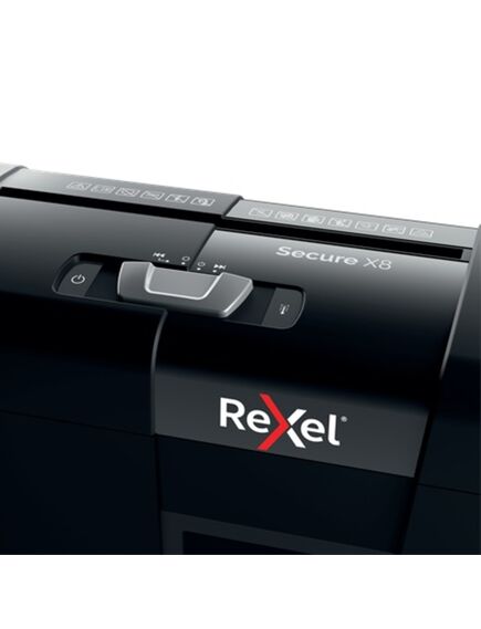 Distrugator documente REXEL Secure X8, 8 coli, cross-cut-[4]