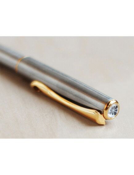 Pix metalic DIPLOMAT Traveller Stainless Steel Gold-[4]