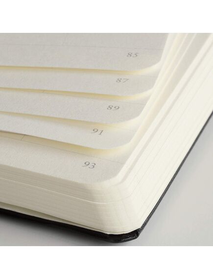 Caiet cu elastic A5, dictando, 125 file, LEUCHTTURM1917 Metallic - Auriu, Culoare: Auriu, Liniatura: Dictando-[5]