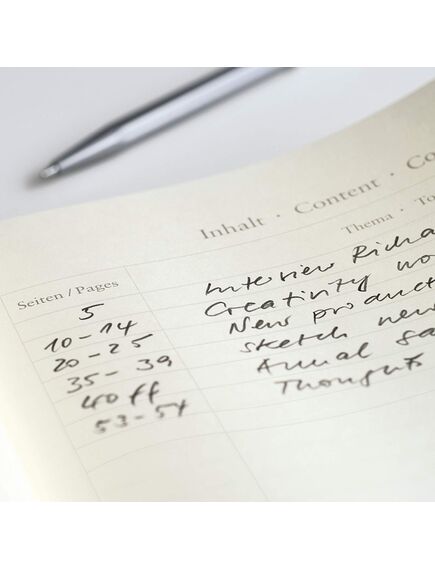 Caiet cu elastic A5, dictando, 125 file, LEUCHTTURM1917 Metallic - Auriu, Culoare: Auriu, Liniatura: Dictando-[6]