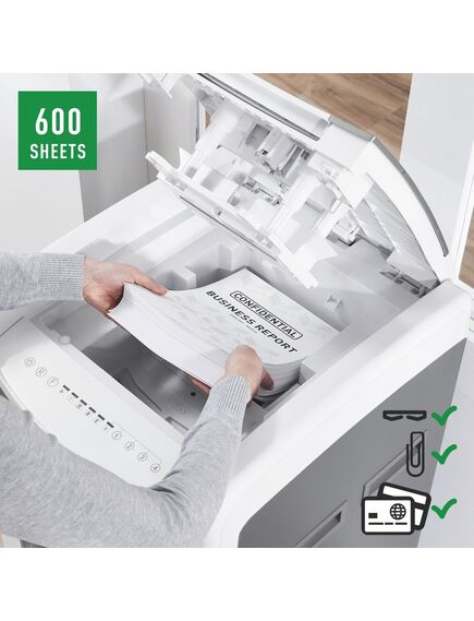 Distrugator documente automat LEITZ IQ Autofeed Office Pro 600-[3]