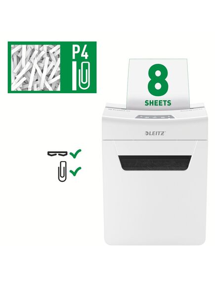 Distrugator documente cross-cut LEITZ IQ Protect 8X-[6]