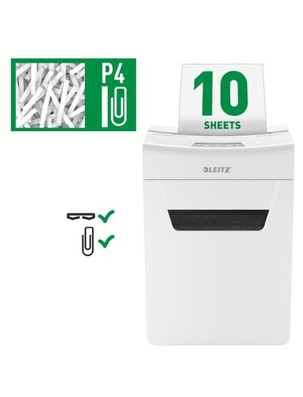 Distrugator documente cross-cut LEITZ IQ Protect 10X-[7]