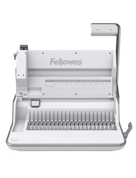 Aparat de indosariat cu inele plastic FELLOWES Lira 3 in 1-[2]