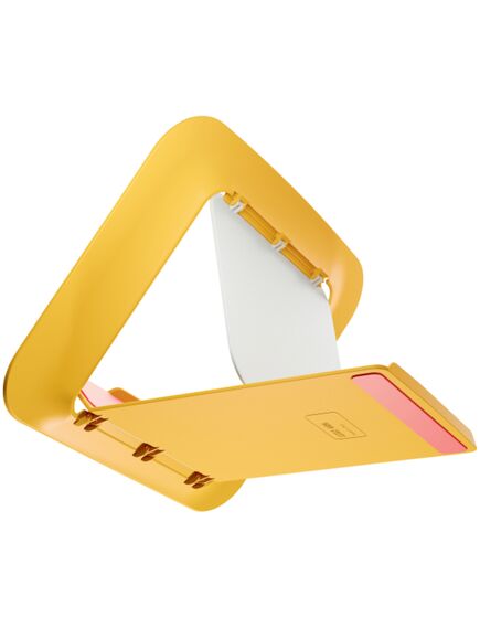 Suport ergonomic pentru laptop LEITZ Cosy - galben, Culoare: Galben-[3]