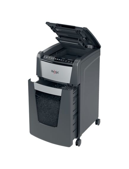 Distrugator documente automat REXEL Optimum AutoFeed+ 300X, cross-cut, 300 coli-[4]