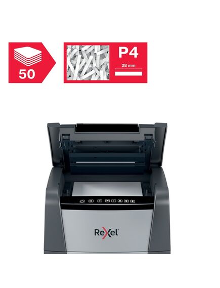 Distrugator documente automat REXEL Optimum AutoFeed+ 50X-[7]