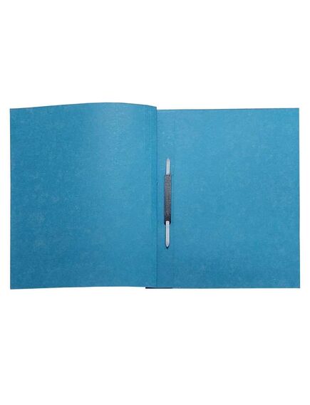Dosar carton incopciat 1/1, 300 g/mp, 50 buc/set, albastru, PAPERLAND, Culoare: Albastru-[2]