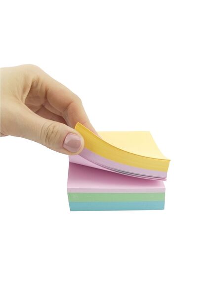 Rezerva cub hartie color 8.5x8.5cm, 400 file/set, D.RECT-[3]