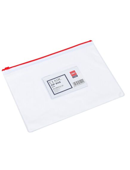 Mapa plastic A5 cu fermoar Ziplock, DELI-[2]