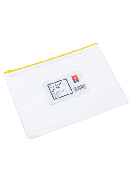 Mapa plastic A5 cu fermoar Ziplock, DELI-[3]
