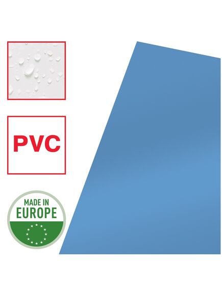 Mapa documente plastic, deschidere in L, 150 microni, A4, 25/set, albastru, ESSELTE, Culoare: Albastru-[2]
