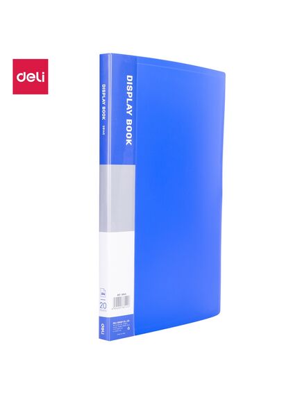 Mapa prezentare cu 20 folii, A4, coperta rigida, DELI-[2]