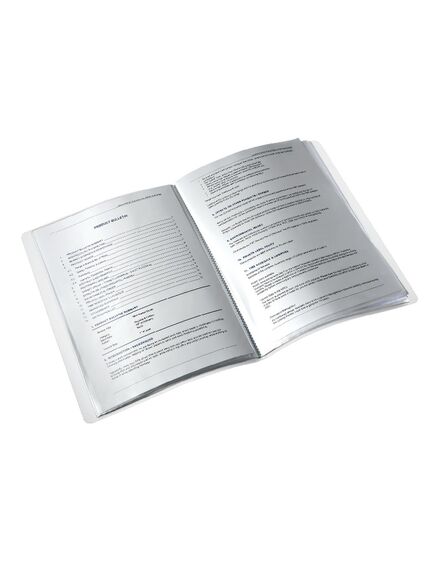 Mapa prezentare cu 20 folii, A4, galben, coperta flexibila, LEITZ WOW, Culoare: Galben-[2]