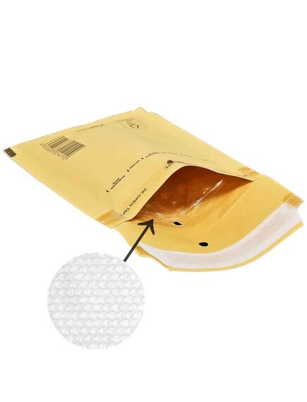 Plic antisoc C13, 150x215mm (interior), kraft, siliconic, 100 buc./cutie-[2]