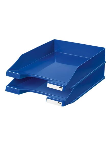 Tavita de birou A4, plastic, albastru, HAN Standard, Culoare: Albastru-[2]