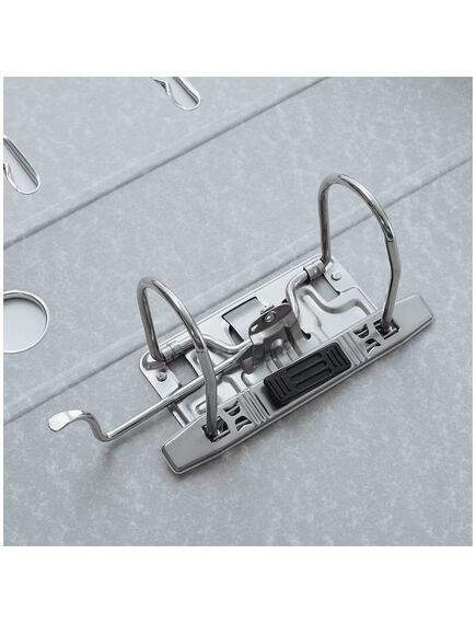 Biblioraft plastifiat, A4, 7.5 cm, gri, ESSELTE Economy, Culoare: Gri-[3]