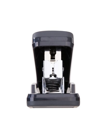Capsator de birou, 25 coli, 24/6, plastic, negru, DELI Efortless-[3]