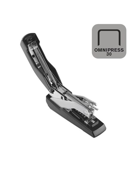 Capsator de birou, 30 coli, capsare plata, negru, Rapid Omnipress SO30-[3]