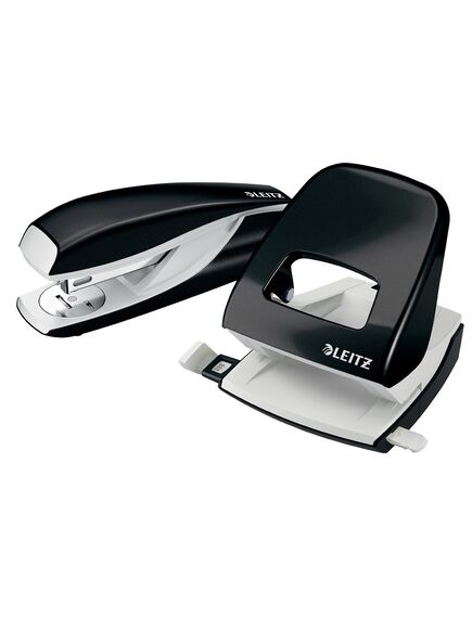 Capsator metalic, 30 coli, capse 24/6, negru, LEITZ WOW 5502 NeXXt Series, Culoare: Negru-[2]
