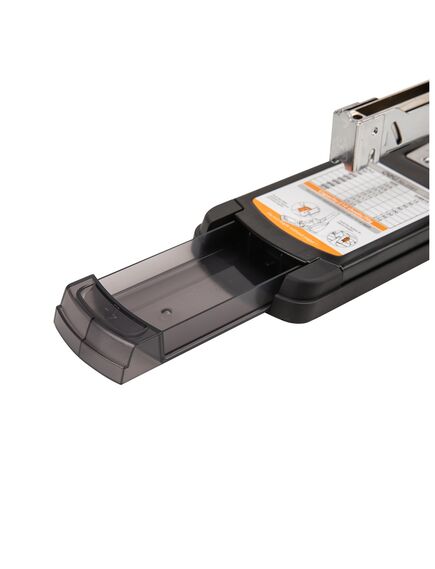 Capsator profesional, 210 coli, capse 23/23, metal, negru, DELI Power Saving-[4]