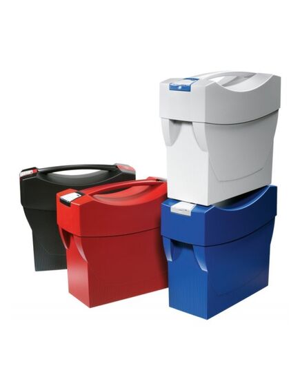 Suport pentru 20 dosare suspendate, cu capac, albastru, HAN Swing Plus, Culoare: Albastru-[3]