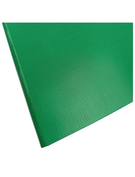 Caiet mecanic A4, 2 inele, 25 mm, carton, cu buzunar, verde, STANDARD, Culoare: Verde-[2]