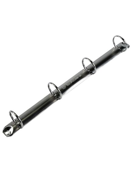 Caiet mecanic A4, 4 inele 30mm, coperti flexibile, albastru, EXACOMPTA, Culoare: Albastru-[4]