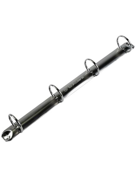 Caiet mecanic A4, 4 inele 30mm, coperti flexibile, rosu, EXACOMPTA, Culoare: Rosu-[4]